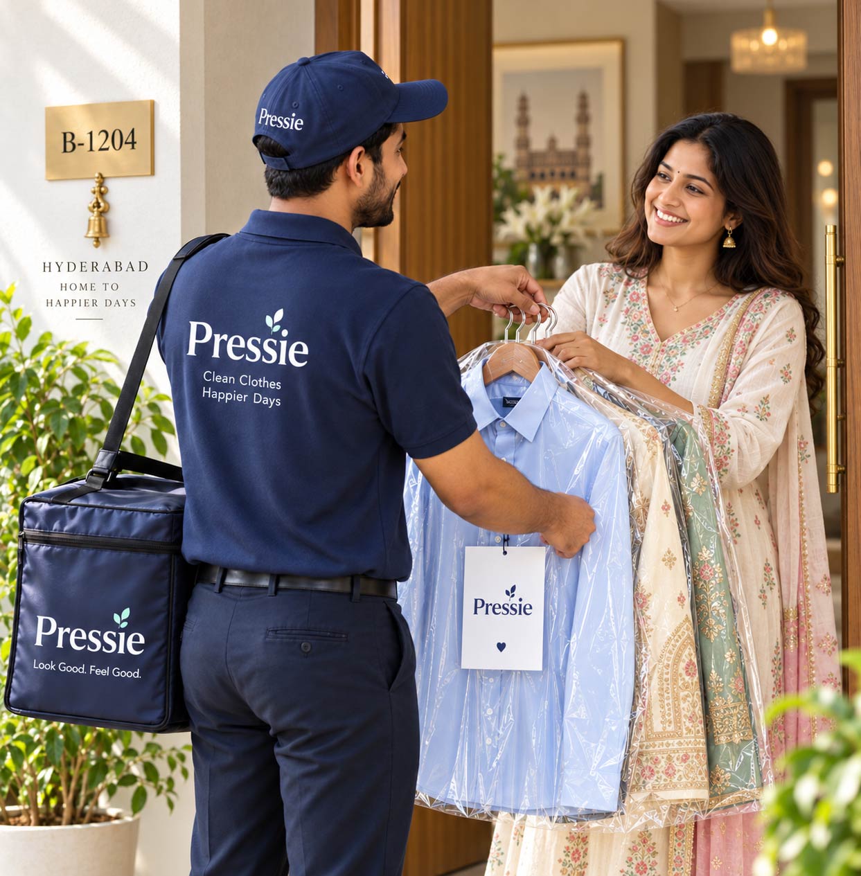 Delivered fresh on hangers in Hyderabad
